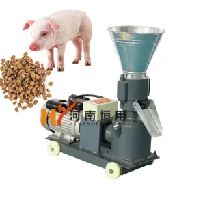 Animal Diesel Feed Processing equipment/ Poultry Farm Mini Cattle Feeds Pellet Machine