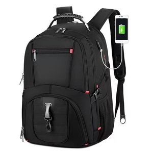 Durable Étanche 16 Pouces Hommes Femmes Voyage D'affaires Antivol USB Ordinateur Portable <span class=keywords><strong>Sac</strong></span> À <span class=keywords><strong>Dos</strong></span> Unisexe Fermeture Éclair Principalement Fait Oxford <span class=keywords><strong>PC</strong></span> - Product Image 1