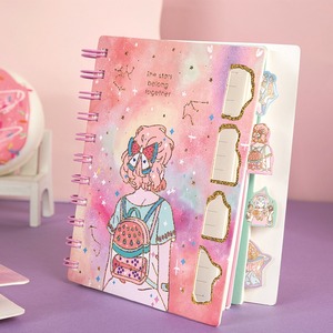 Carnet à spirale creux à pages inversées A5/A6/B5 pour étudiant, ligné horizontalement, 120 <span class=keywords><strong>feuilles</strong></span> - Product Image 2