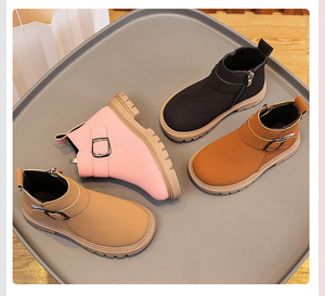Stivali Autunno-Inverno per Bambini e Bambine, Nuovi Stivaletti Invernali per Ragazzi, Scarpe per Bambini con Suola Morbida e Confortevole - Product Image 2