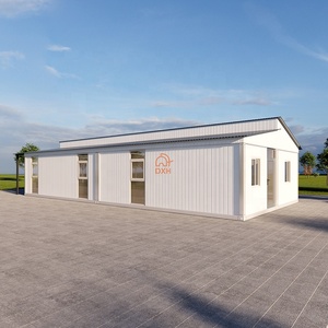 Casa Container Prefabbricata in Acciaio a Tre Stanze con Pavimento Piatto, <span class=keywords><strong>Design</strong></span> Moderno, Isolata e Smontabile, Vendita all'Ingrosso - Product Image 3