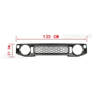 ชุดแต่งสำหรับ Suzuki Jimny JB74 JB64 ปี 2019-2025 ชุดแต่งกันชนหน้า กระจังหน้าแบบเรซซิ่ง แถบตกแต่ง กันชนหน้า ชิ้นส่วนภายนอก - Product Image 5
