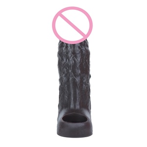 Extensor de Pene SXXY de 6 Pulgadas, Funda para Pene Negra, Accesorio para Pene, Condón Reutilizable, Juguetes Sexuales para Parejas - Product Image 6