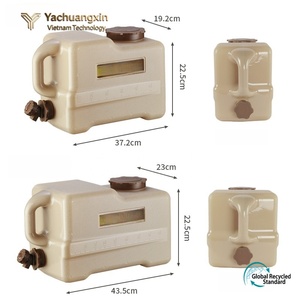 Plastic <b>Water</b> Storage <b>Container</b> With Faucet For Camping Outdoor Use - Product Image 3