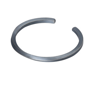 All'ingrosso S925 gioielli in argento Sterling braccialetto retrò vecchio Mobius anello alla moda personalizzato braccialetto aperto per gli uomini delle donne - Product Image 5