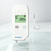 Registrador de Datos de Temperatura y Humedad OEM M100Ext con Pantalla LCD USB Multiusos y Sonda, Reingeniería de Software