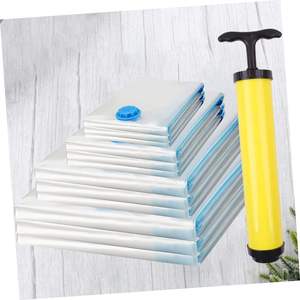 Bolsa de Almacenamiento al Vacío Transparente al por Mayor con Bomba de Compresión para Ropa y Ropa de Cama - Product Image 2