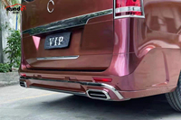 Runde PP matériel pour Mercedes classe V W447 Vito Metris Viano Kit carrosserie pare-chocs avant jupes latérales pare-chocs arrière capot diffuseur arrière