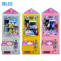 Blee Brand Factory Wholesale Coin Operated Indoor Mini Claw Machine Small Toy Crane Metal Frame 110V/220V 12-Month Warranty