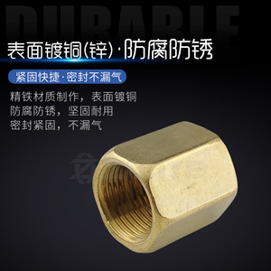 Raccord à filetage interne tout en laiton 1/2 po DN8 DN50 pour chauffe-eau et matériel pneumatique - Product Image 3