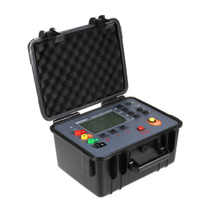 Testeur de résistance au sol portable pour l'inspection des systèmes de mise à la terre, instrument de test de continuité et de sécurité du sol - Product Image 1