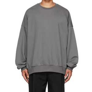 <b>Men</b> Oversized Heavyweight <b>Sweatshirt</b> Loose Fit Premium Casual Material Long Sleeve Crew Neck Comfortable Heavyweight <b>Sweatshirts</b> - Product Image 5