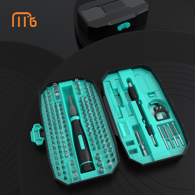 152-in-1 Professional Magnetic Precision Screwdriver Set Steel OEM for Phone Computer Camera Watch Laptop Repair Center