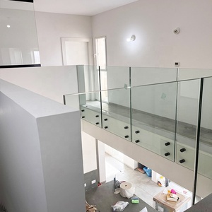 Supporto <span class=keywords><strong>per</strong></span> Vetro da Balaustra in Acciaio Inox 304 316 a Prezzo di Fabbrica, Design a Parete Regolabile <span class=keywords><strong>per</strong></span> Villa e Balcone, Ringhiera Senza Telaio con Morsetto Spazzolato - Product Image 2