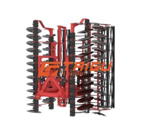 Mesin Tilling gabungan Hitch tarik tiga titik, mesin Tilling cakram kecepatan tinggi 2.7m 3.6m 4.5m 5.4m 6.3m - Product Image 5