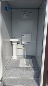 Bagno Mobile Intelligente dal Design Moderno <span class=keywords><strong>con</strong></span> Lavabo, Cabina Sanitaria Portatile Ventilata per Festival all'Aperto e Campeggio - Product Image 3