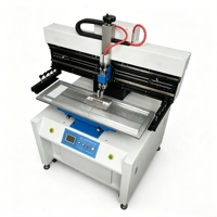 Impresora de Pantalla SMT Semiautomática para PCB, Plataforma de 300x500 mm, Tamaño Máximo de PCB de 250x450 mm, para Prototipos de Electrónica de Consumo LED |
