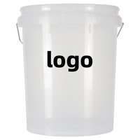 Seau de nettoyage auto KLCB 15L 18L 20L, seau en plastique pour lavage auto, outils de detailing, kit de nettoyage auto