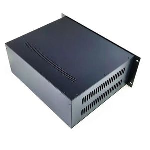 Struttura a telaio in lamiera personalizzata con fori multipli per apparecchiature elettroniche - Verniciatura a polvere - Product Image 2