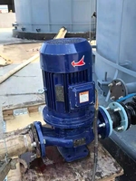 Pompe centrifuge verticale haute efficacité série ISG, pompe électrique industrielle en ligne pour surpression d'eau, pour l'approvisionnement en eau