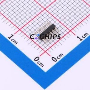ZX-PZ1.0-1-6PZZ Pin Header Through hole Component (THT),P=1mm Connector 1x6P 1mm Pin Header Through Hole - Product Image 2