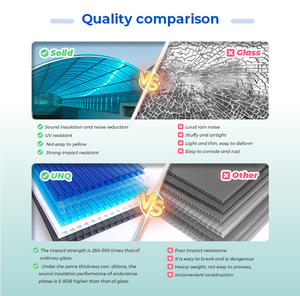 Tấm Rỗng <span class=keywords><strong>Polycarbonate</strong></span> Đa Lớp Chất Lượng Cao Cho Vườn Nhà Xanh - Product Image 6