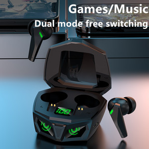 Casque de jeu sans fil à chargement magnétique, LED, faible latence, suppression du bruit ENC, son stéréo véritable, étanche, pour le sport et la musique - Product Image 4