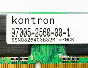 Kontron 97005-2560-00-1 97007-1024-00-0 Ordinateur embarqué 8 Go de mémoire 4 Go de RAM Banque de mémoire SSN0326403B32MT-70CR Affichage VGA Stock - Product Image 6