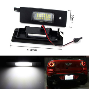<b>Led</b> License Plate <b>Light</b> For Bmw E81 E87 E63 E64 F20 F21 <b>Mini</b> R55 White 632 671 6573 Pz154 - Product Image 3