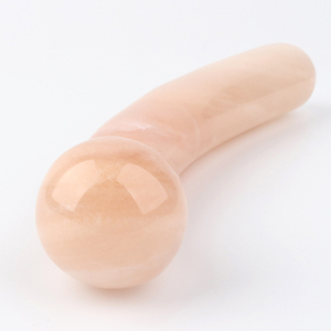 Vente en gros de baguettes de massage en aventurine rose, cristal de guérison - Product Image 4