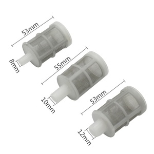 Filtro <span class=keywords><strong>de</strong></span> red <span class=keywords><strong>de</strong></span> acero inoxidable para irrigación, arandela <span class=keywords><strong>de</strong></span> coche, bomba <span class=keywords><strong>de</strong></span> diafragma, filtro <span class=keywords><strong>de</strong></span> ajuste, jardín OD 8 10 12mm - Product Image 2