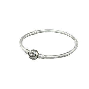 Pulsera de Plata 925 con Circones y Perlas de Agua Dulce, Diseño de Personajes de Dibujos Animados (Calabaza, Coche, Corazón, Corona), Cadena de Serpiente con Cierre de Cadena, Moda - Product Image 2