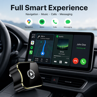 Dongle portable 2 en 1 Type-C USB CarPlay et Android Auto avec récepteur sans fil Plug and Play