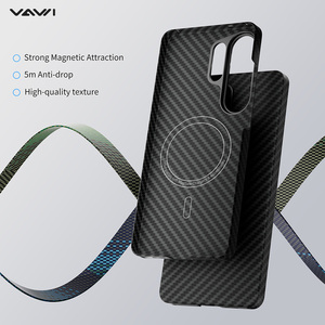Vawi เคสโทรศัพท์บางเฉียบ V-K01คาร์บอนไฟเบอร์ Aramid พร้อมแม่เหล็กสำหรับซัมซุง S25 S26อัลตร้าสำหรับแอนดรอยด์เคสกันกระแทก - Product Image 4