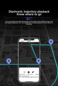 อุปกรณ์ติดตามแบบเรียลไทม์ไร้สาย GF22 พร้อมแอปพลิเคชันบนโทรศัพท์ ปุ่ม SOS ระบบกำหนดพื้นที่ด้วยระบบ GPS ซิมการ์ด อุปกรณ์สอดแนมขนาดเล็กสำหรับเด็ก - Product Image 4