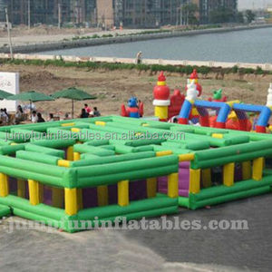 Meilleure vente Top vente géant gonfler parc d'attractions pour enfants grand <span class=keywords><strong>labyrinthe</strong></span>, PVC gonfler <span class=keywords><strong>labyrinthe</strong></span> vente marque chaude Chine - Product Image 1