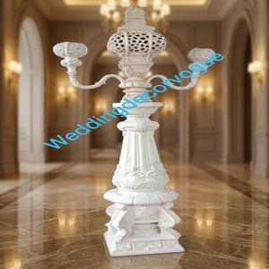 เสา mandap งานแต่งงานหรูหราการออกแบบที่หรูหราในร่มห้องโถงจัดเลี้ยงกลางแจ้งสวนติดตั้งในอุดมคติพิธีอันยิ่งใหญ่ของอินเดีย - Product Image 6