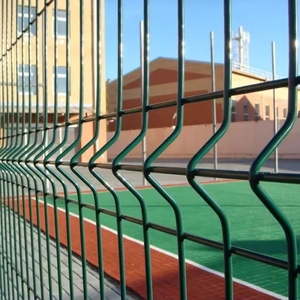 รั้วลวดเหล็กเชื่อมแบบ 3 มิติ ชุบกัลวาไนซ์ ประกอบง่าย พร้อมแผ่นไวนิลหุ้ม สำหรับสวนกลางแจ้ง - Product Image 4