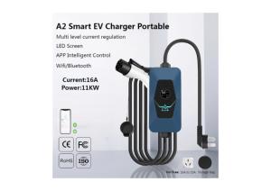 <span class=keywords><strong>Chargeur</strong></span> de <span class=keywords><strong>voiture</strong></span> EVSE domestique rapide de niveau 2, 32A Wifi, 1 phase, <span class=keywords><strong>7</strong></span> <span class=keywords><strong>kW</strong></span>, type 2 AC, station portable, <span class=keywords><strong>chargeur</strong></span> de <span class=keywords><strong>voiture</strong></span> EV, <span class=keywords><strong>chargeur</strong></span> de <span class=keywords><strong>voiture</strong></span> EV 22 <span class=keywords><strong>kW</strong></span> - Product Image 2