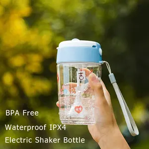 Fitness Sports BPA Free Self Stirring Mug Exercise Custom Eco Friendly Protein Electric Automatic Shaker Bottle