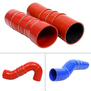 Tubo di gobba per camion in Silicone personalizzato intrecciato flessibile Turbo Intercooler carica presa d'aria Set di <span class=keywords><strong>stivali</strong></span> di raffreddamento con servizio di taglio - Product Image 5