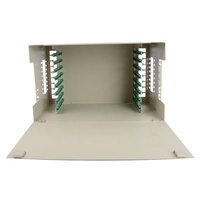 Caja de terminales de panel de conexión de fibra óptica ODF, 3U, 48, 72, 96 núcleos, SC/UPC, FTTH, de 19 pulgadas, montaje en rack