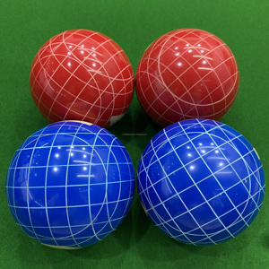 Palle <span class=keywords><strong>Bocce</strong></span> in resina Set regolazione misura 107mm <span class=keywords><strong>Bocce</strong></span> gioco per esterno - Product Image 5