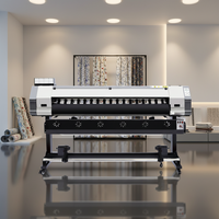 Impresora Digital de Sublimación Textil de 1.8M Directa de Fábrica con Cabezal de Impresión XP600/i1600/i3200 para Producción de Ropa, Pancartas, Almohadas y Telas