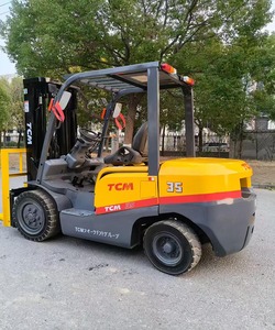 Montacargas Diésel Japonés Original <span class=keywords><strong>TCM</strong></span> de 3.5 Toneladas, con Abrazadera, Serie de Montacargas de 3.5 Toneladas, Se Vende con Embalaje en Palés - Product Image 4