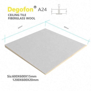Panneau de plafond insonorisant 600x600 Fibre de verre Acoustique Drop Down <span class=keywords><strong>Reveal</strong></span> Edge Laine minérale Insonorisante - Product Image 4