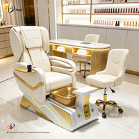 Fauteuil Pédicure Massage Luxe Moderne Professionnel pour Salon de Manucure et Spa