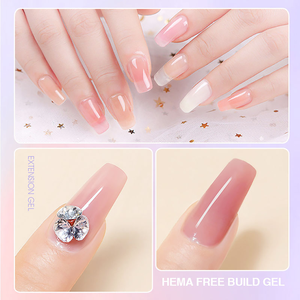 Neissry HEMA TPO Free Nail Gel Polish Builder Rubber <span class=keywords><strong>Base</strong></span> Non Burn Cat Eye pour Salon UV Lamp Curing - Product Image 6