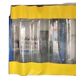 Bâche de rideau de <span class=keywords><strong>lavage</strong></span> de voiture en vinyle personnalisée avec fenêtre transparente transparente - Product Image 5