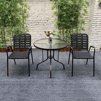 Chaise de jardin moderne en métal d'extérieur, cadre en fer, logo personnalisable, design simple pour les restaurants de plein air, les cafés/théières